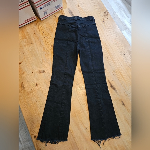 - & other stories high rise front seam flared jeans - Picture 11 of 14